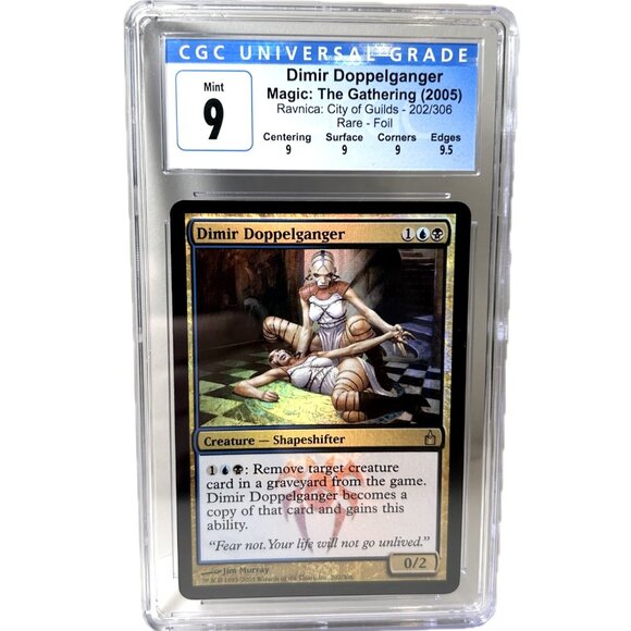 DIMIR DOPPELGANGER Rare Foil Ravnica: City of Guilds 2005 CGC Graded 9 Mint MTG - Picture 1 of 4